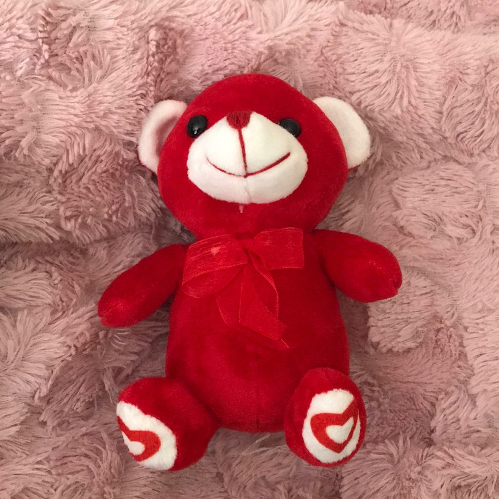 Red valentines bear 🐻